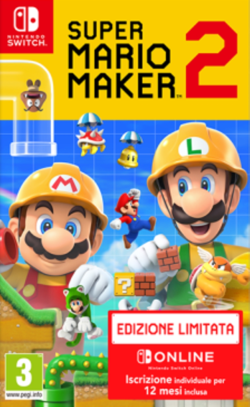 NINTENDO Super Mario Maker 2 per Nintendo Switch Limited Edition